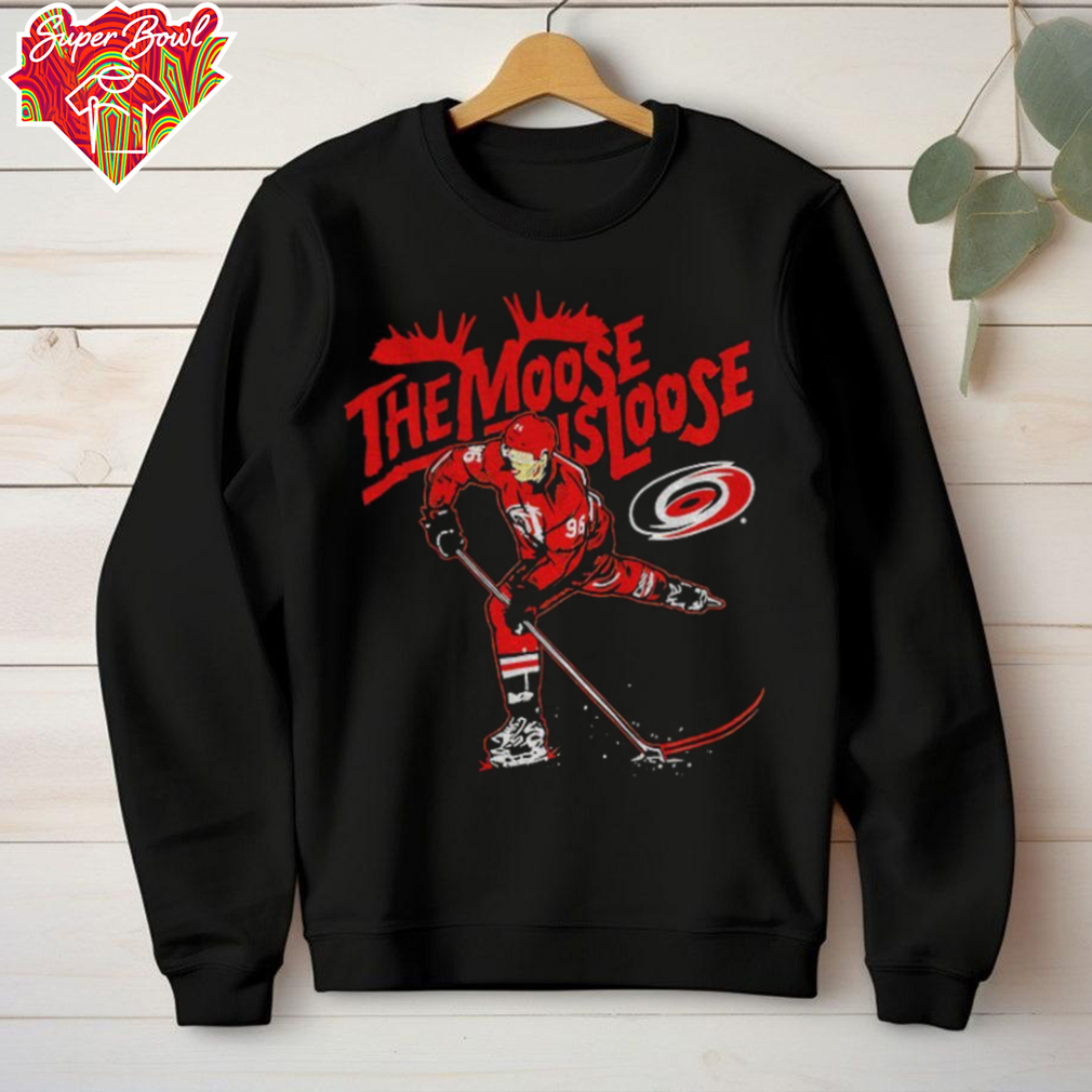 Mikko Rantanen Carolina Hurricanes Hockey The Moose Is Loose shirt Mikko Rantanen Carolina Hurricanes Hockey The Moose Is Loose shirt