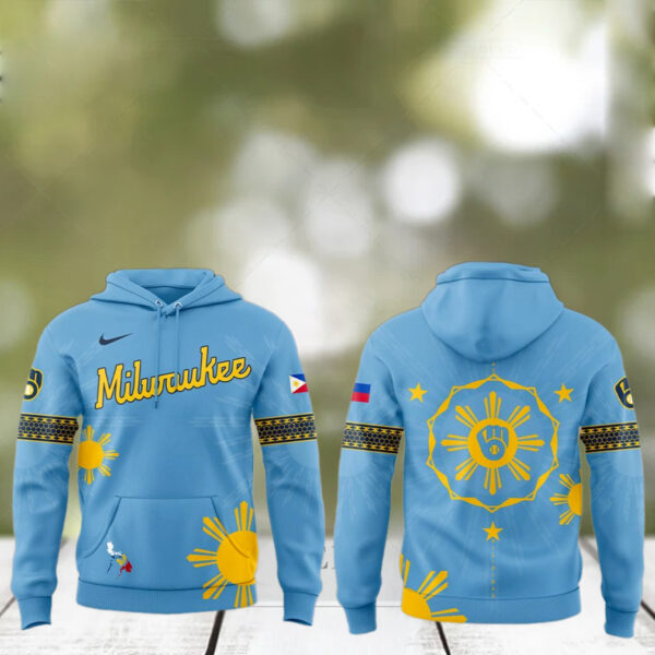 Milwaukee x Brewers Filipino Heritage Night 2025 Limited Hoodie