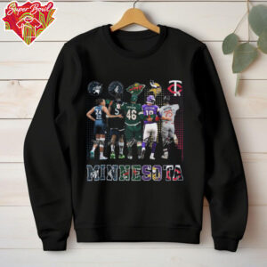 Minnesota Lynx Timberwolves Minnesota Wild Vikings Minnesota Twins T Shirt Fans Gifts
