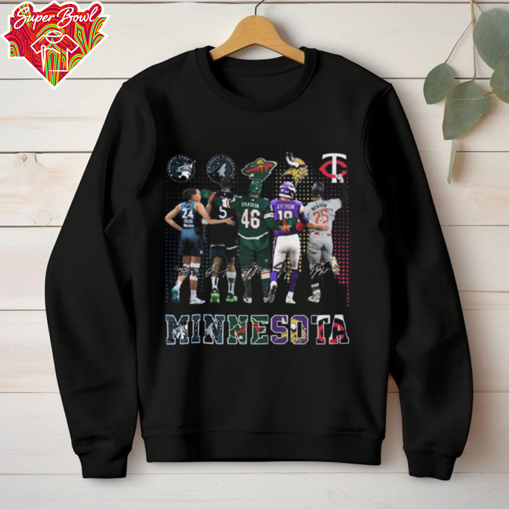 Minnesota Lynx Timberwolves Minnesota Wild Vikings Minnesota Twins T Shirt Fans Gifts Minnesota Lynx Timberwolves Minnesota Wild Vikings Minnesota Twins T Shirt Fans Gifts