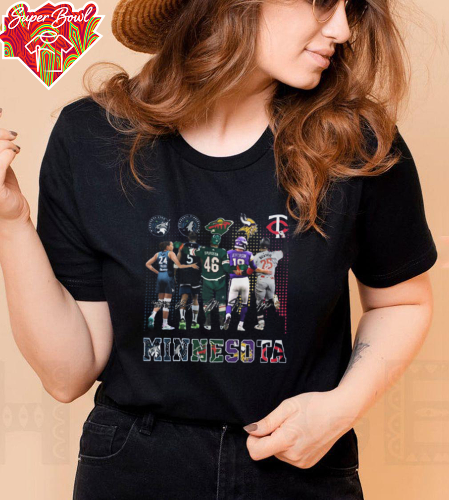 Minnesota Lynx Timberwolves Minnesota Wild Vikings Minnesota Twins T Shirt Fans Gifts Minnesota Lynx Timberwolves Minnesota Wild Vikings Minnesota Twins T Shirt Fans Gifts
