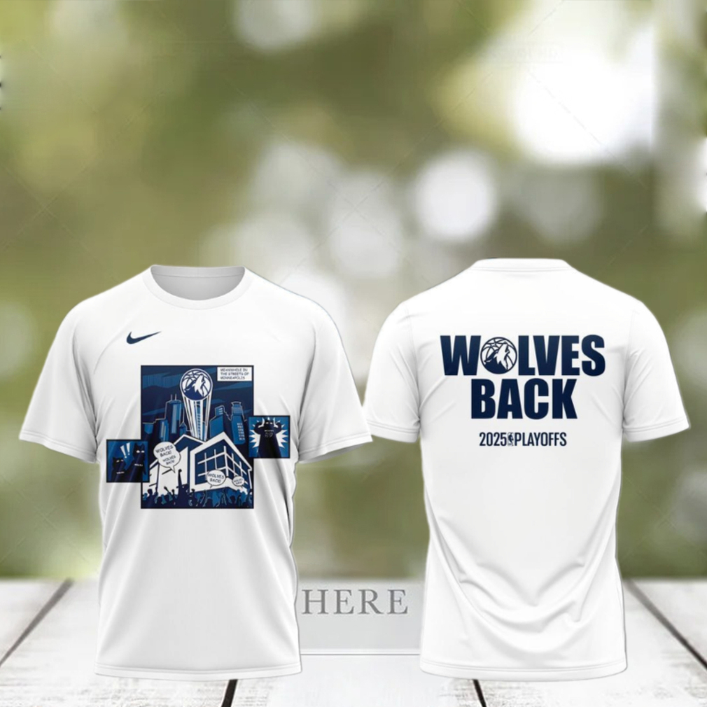 Minnesota Timberwolves 2025 Playoffs T Shirt Minnesota Timberwolves 2025 Playoffs T Shirt
