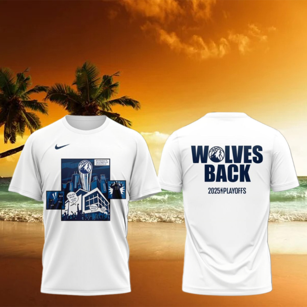 Minnesota Timberwolves 2025 Playoffs T Shirt Minnesota Timberwolves 2025 Playoffs T Shirt