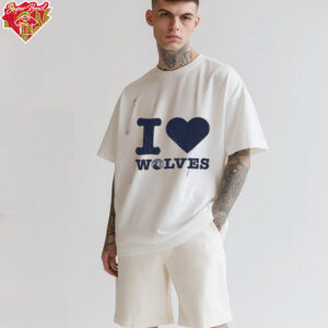 Minnesota Timberwolves I love wolves 2025 NBA playoff shirt