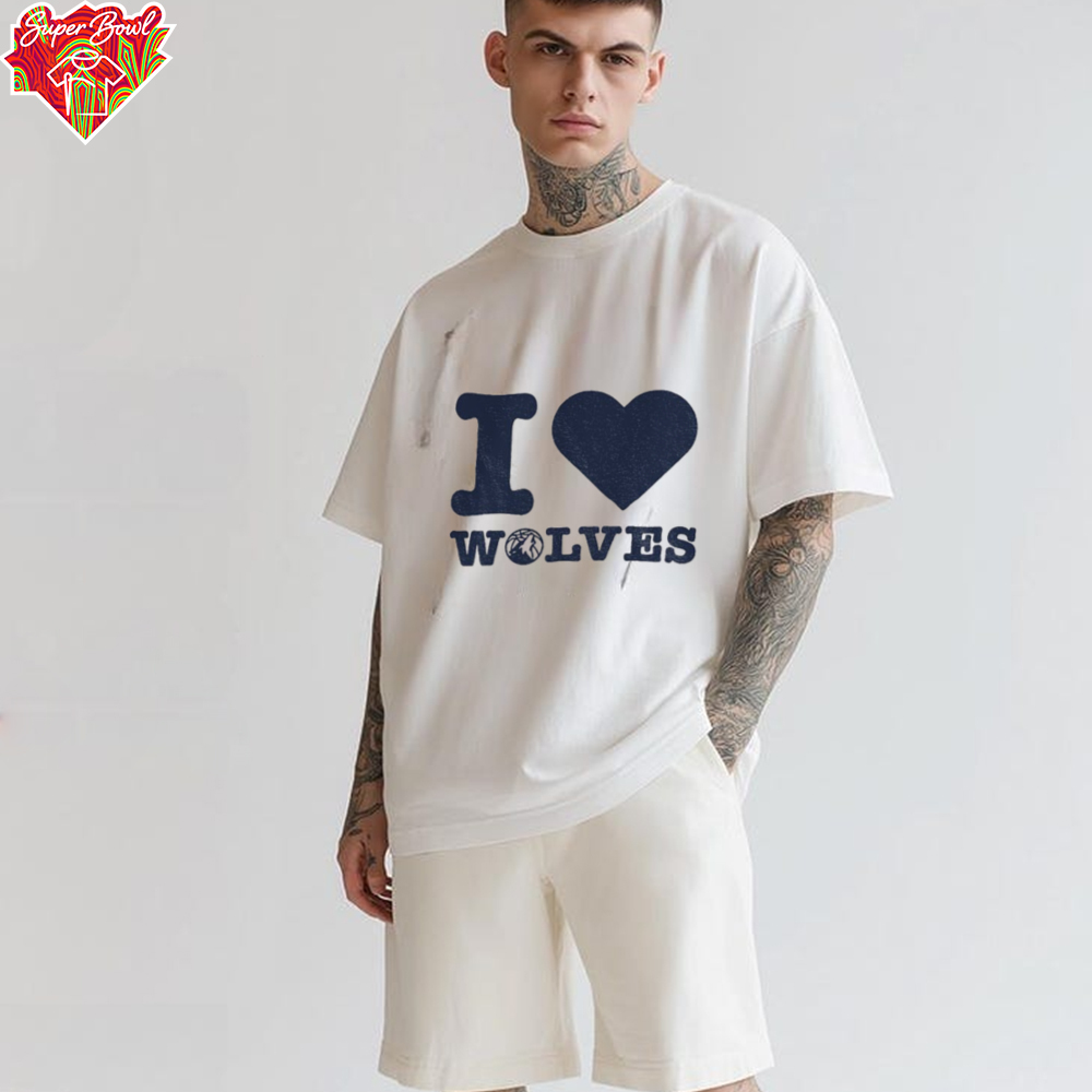 Minnesota Timberwolves I love wolves 2025 NBA playoff shirt Minnesota Timberwolves I love wolves 2025 NBA playoff shirt