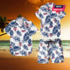 Minnesota Vikings Purple Hibiscus Clusters Hawaiian Shirt