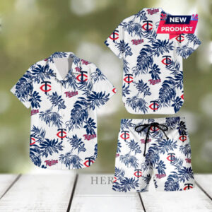 Minnesota Twins Beach Outfit Hawaiian Shirt