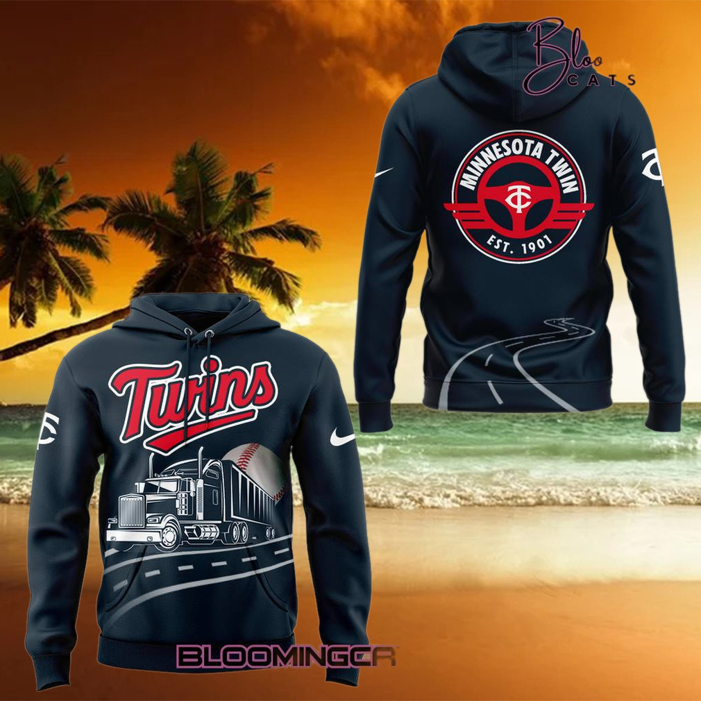 Minnesota Twins x Truck Driver Night 2025 Hoodie Minnesota Twins x Truck Driver Night 2025 Hoodie