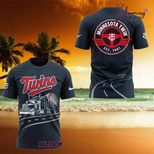 Minnesota Twins x Truck Driver Night 2025 T shirt