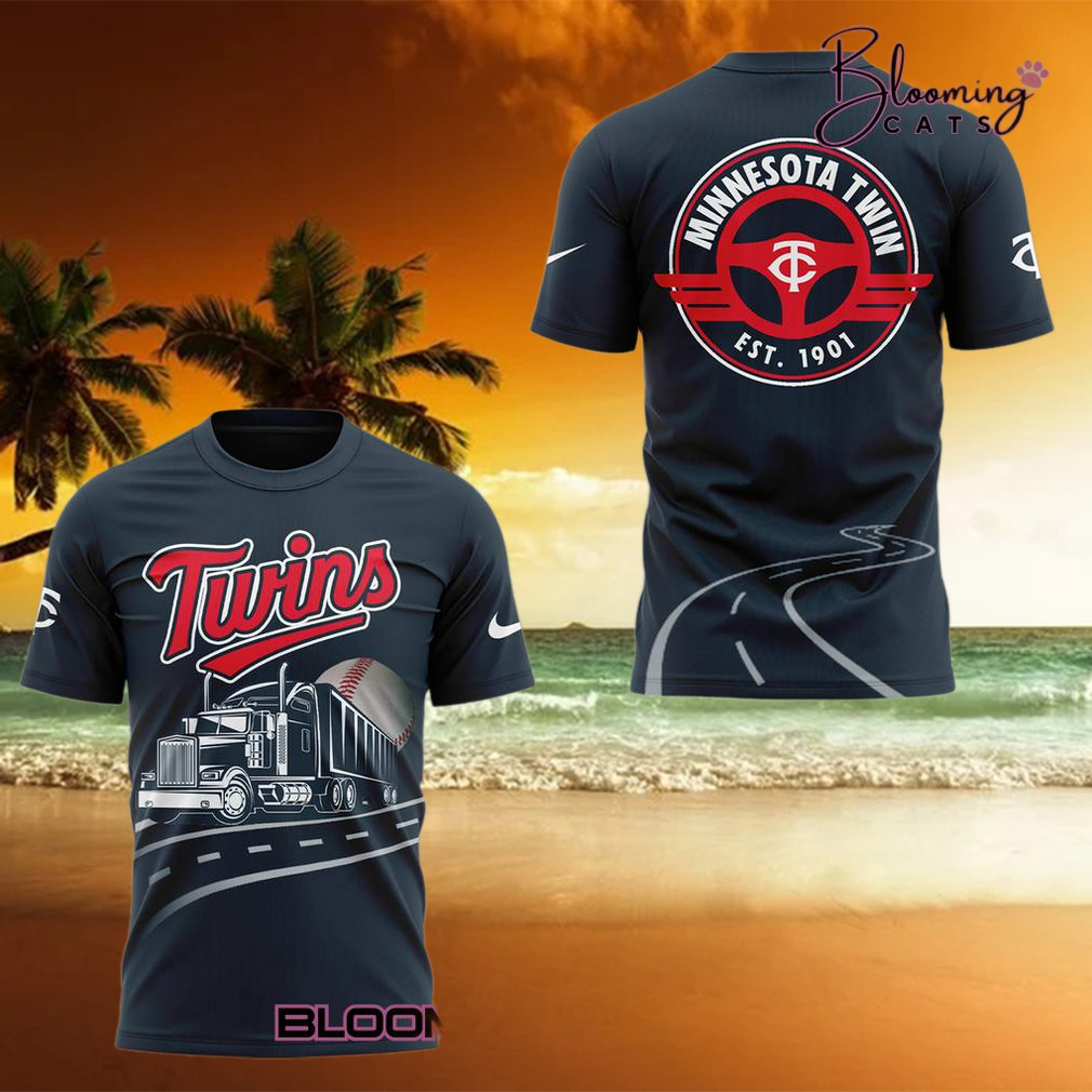 Minnesota Twins x Truck Driver Night 2025 T shirt Minnesota Twins x Truck Driver Night 2025 T shirt