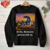 Oklahoma City Thunder by the time you hear the thunder the lightning has already struck shirt
