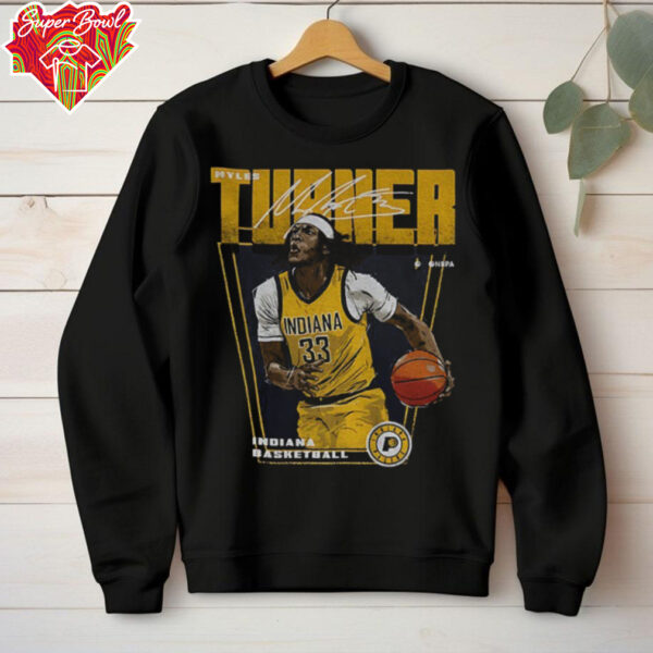Myles Turner 33 Indiana Pacers NBA Basketball signature shirt
