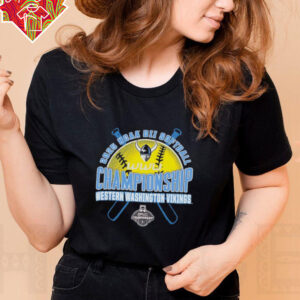 NCAA DII Softball Championship Western Washington Vikings 2025 shirt