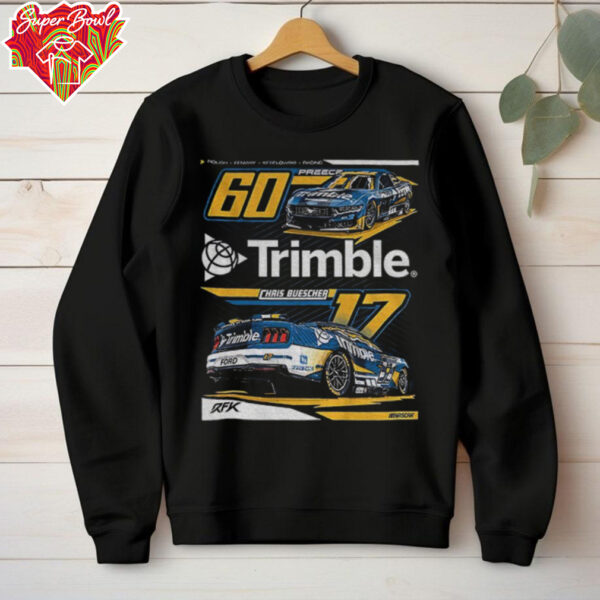 Nascar RFK Trimble Chais Buescher 60 preece shirt