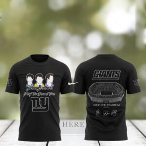 New York Giants Jonas20 Living The Dream Tour 2025 T Shirt