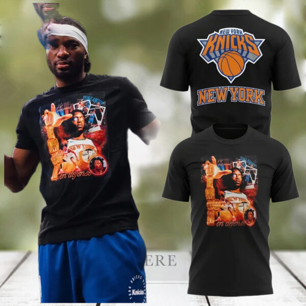 New York Knicks Demon On Defense T Shirt Gifts For The Basketball Enthusiast