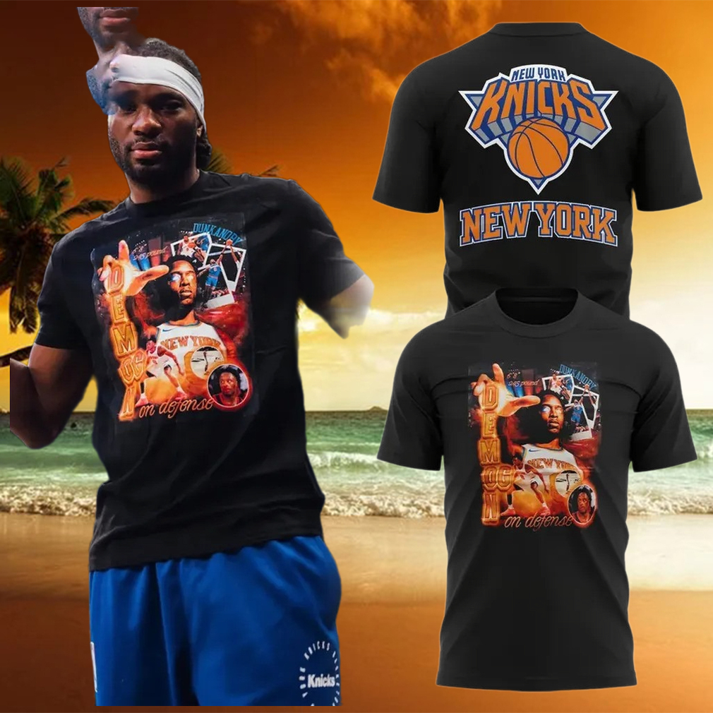 New York Knicks Demon On Defense T Shirt Gifts For The Basketball Enthusiast New York Knicks Demon On Defense T Shirt Gifts For The Basketball Enthusiast