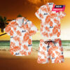 Minnesota Vikings Purple Hibiscus Clusters Hawaiian Shirt
