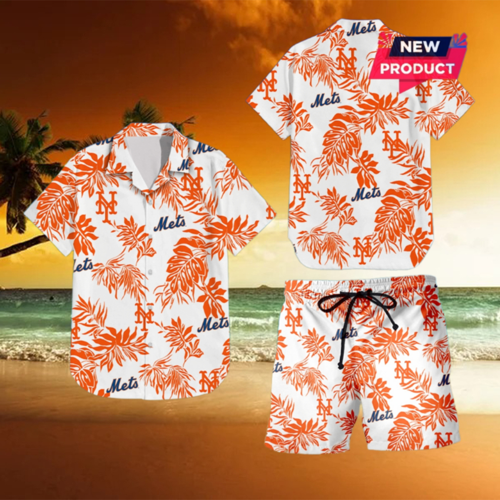 New York Mets Beach Outfit Hawaiian Shirt New York Mets Beach Outfit Hawaiian Shirt