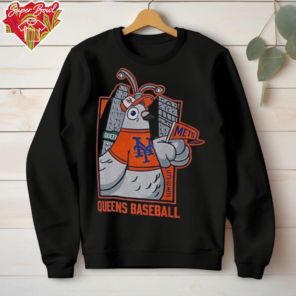 New York Mets Pigeon Queens Baseball shirt New York Mets Pigeon Queens Baseball shirt