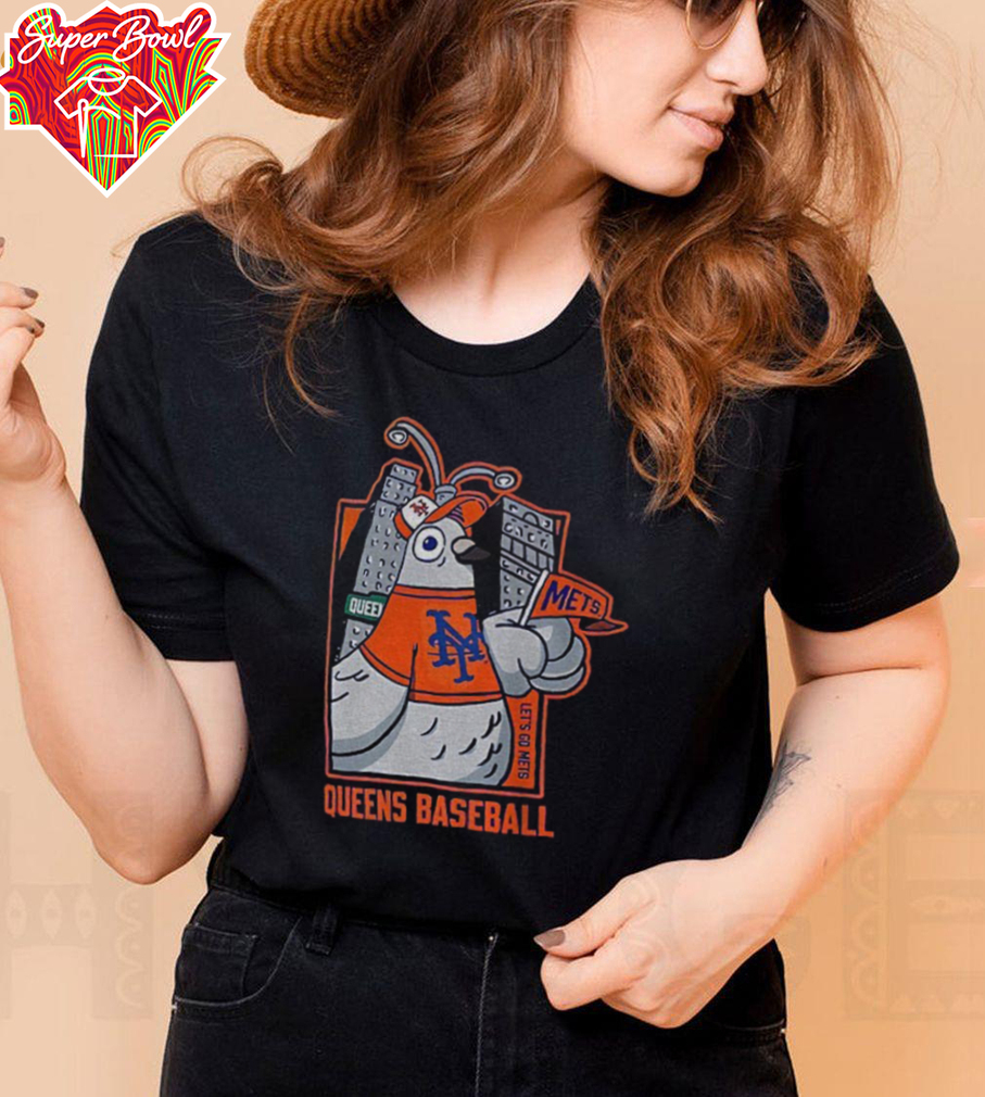 New York Mets Pigeon Queens Baseball shirt New York Mets Pigeon Queens Baseball shirt