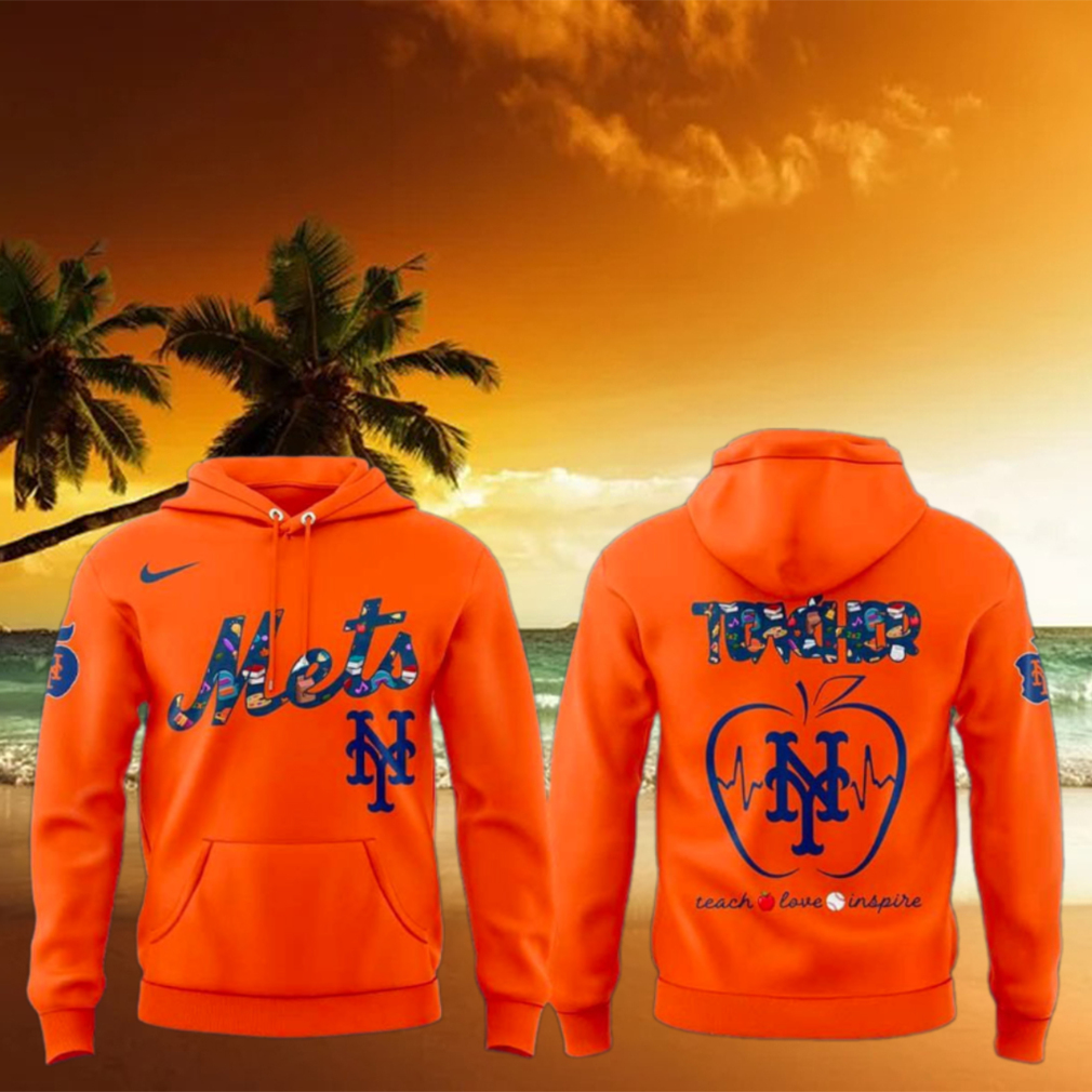 New York Mets Teach Appreciation Day 2025 Hoodie New York Mets Teach Appreciation Day 2025 Hoodie