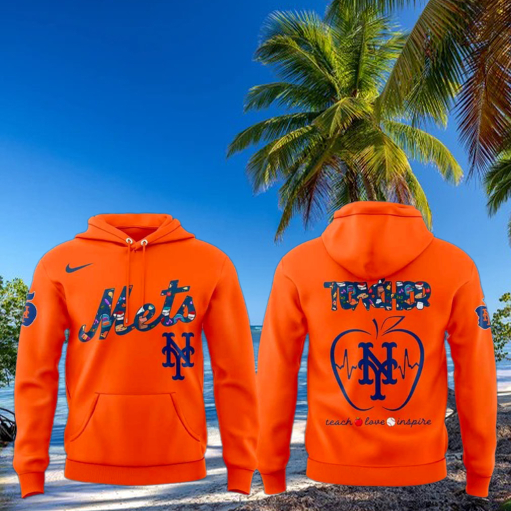 New York Mets Teach Appreciation Day 2025 Hoodie New York Mets Teach Appreciation Day 2025 Hoodie