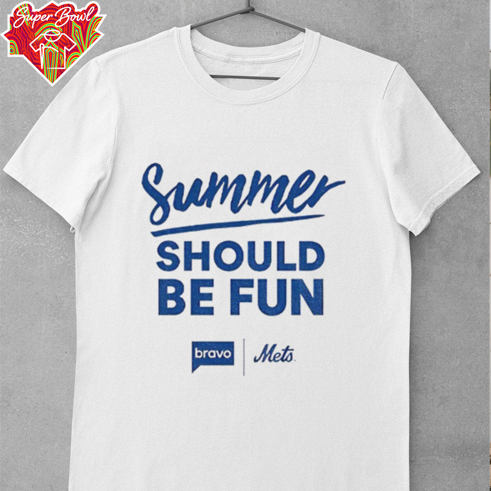 New York Mets summer should be fun MLB shirt New York Mets summer should be fun MLB shirt
