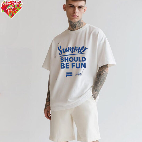 New York Mets summer should be fun MLB shirt