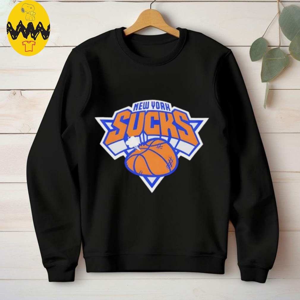 New York Sucks basketball shirt New York Sucks basketball shirt
