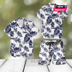 New York Yankees Beach Outfit Hawaiian Shirt