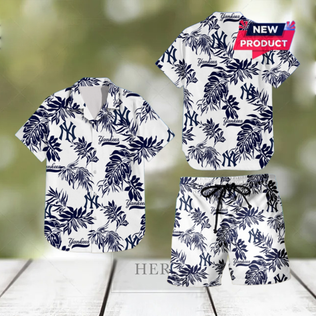 New York Yankees Beach Outfit Hawaiian Shirt New York Yankees Beach Outfit Hawaiian Shirt