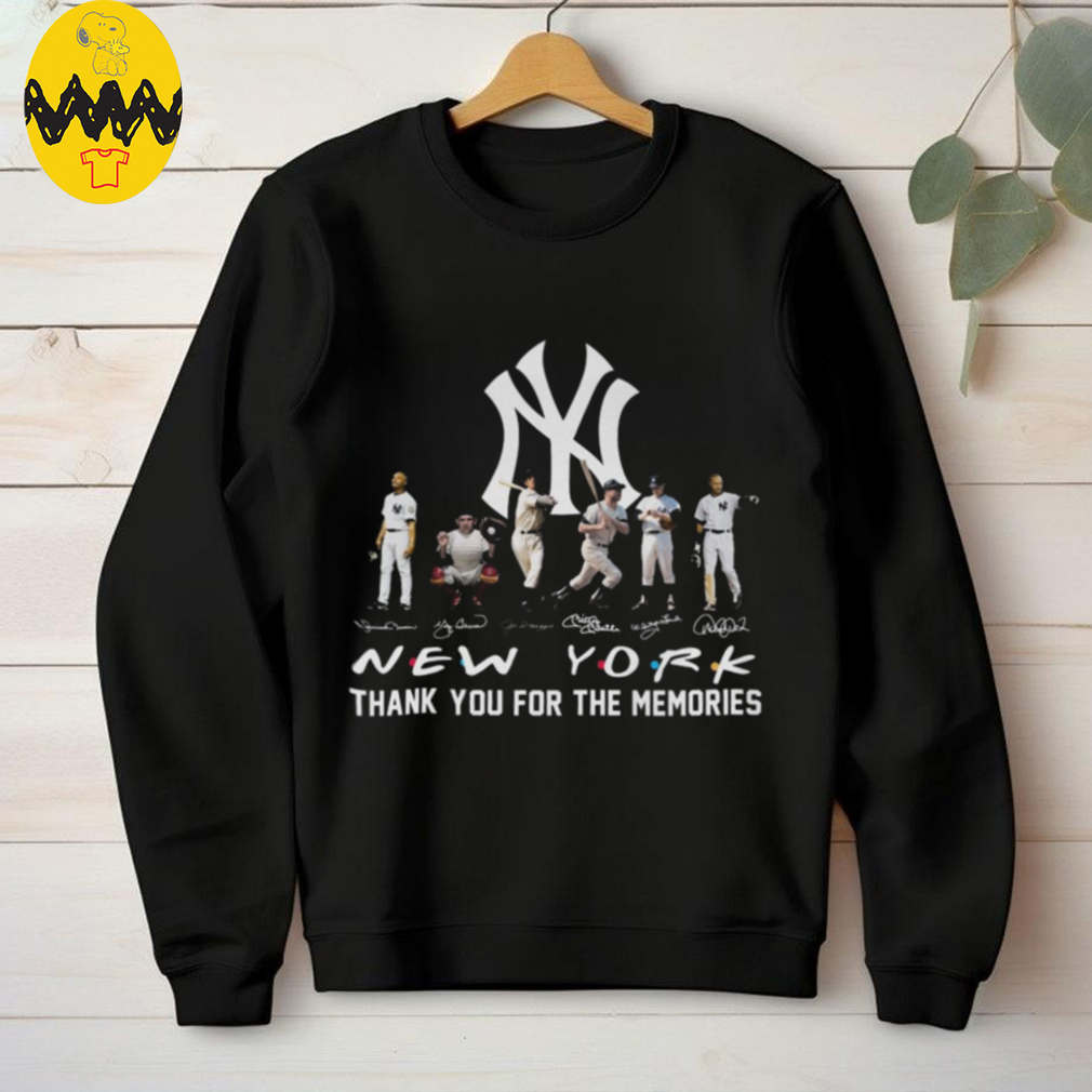 New York Yankees Signature Thank You For The Memories Unisex T Shirt New York Yankees Signature Thank You For The Memories Unisex T Shirt