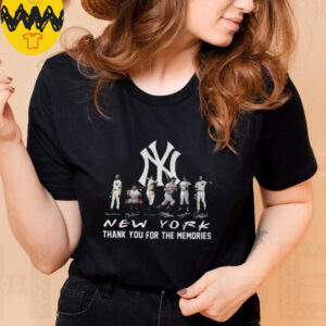 New York Yankees Signature Thank You For The Memories Unisex T Shirt