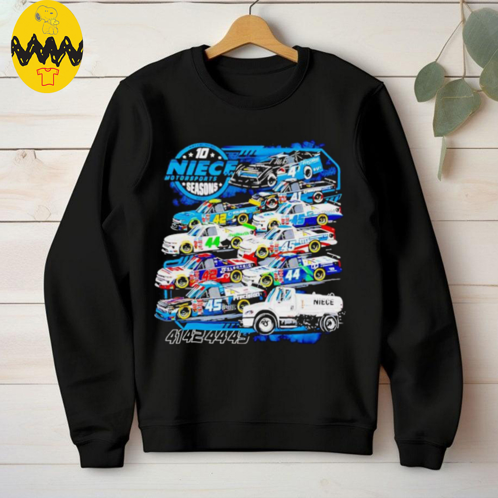 Niece Motorsports 10 Seasons shirt Niece Motorsports 10 Seasons shirt