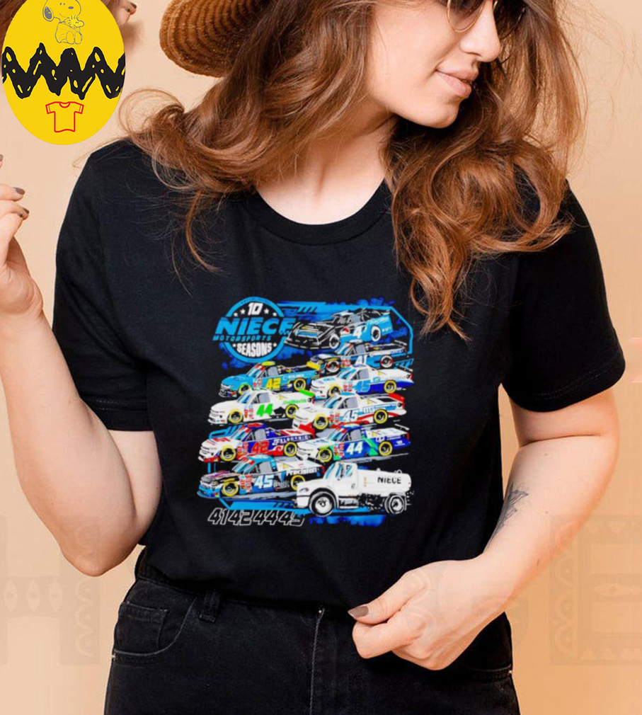Niece Motorsports 10 Seasons shirt Niece Motorsports 10 Seasons shirt