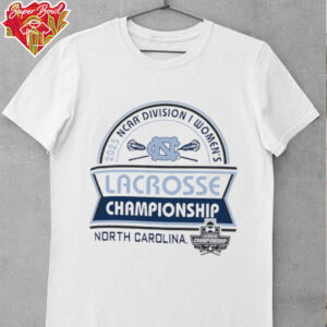 North Carolina NCAA Division I Women’s Lacrosse Championship 2025 shirt