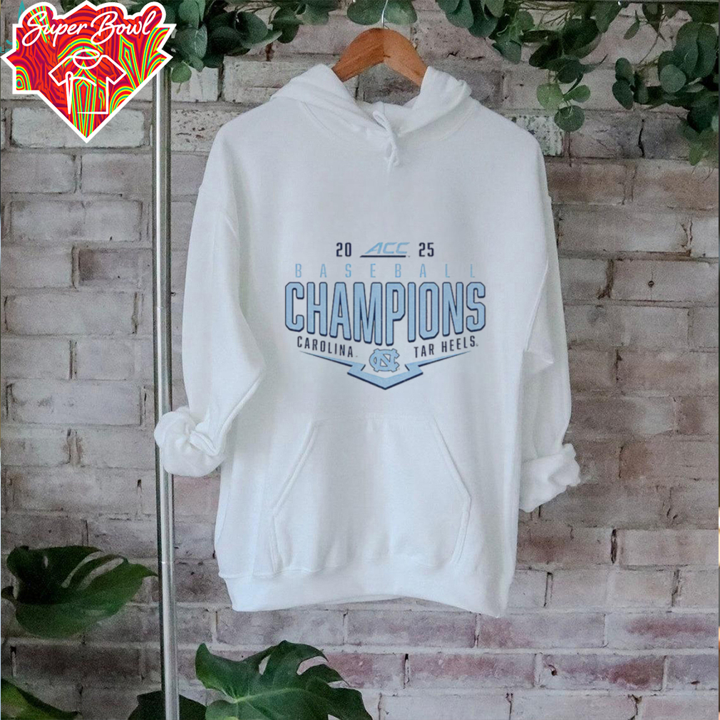 North Carolina Tar Heels 2025 ACC Baseball Conference Tournament Champions Playoff shirt North Carolina Tar Heels 2025 ACC Baseball Conference Tournament Champions Playoff shirt