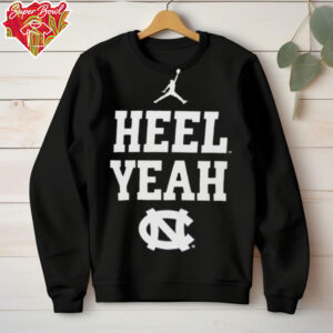 North Carolina Tar Heels 2025 Heel yeah shirt