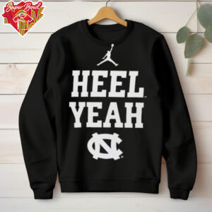 North Carolina Tar Heels 2025 Heel yeah shirt