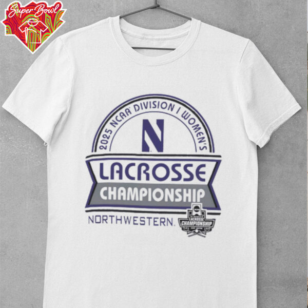 Northwestern Wildcats NCAA Division I Women’s Lacrosse Championship 2025 shirt