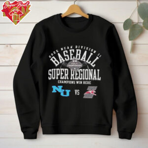 Northwood vs Indianapolis Greyhounds NCAA Division II Baseball Super Regional Champion Win Here 2025 shirt