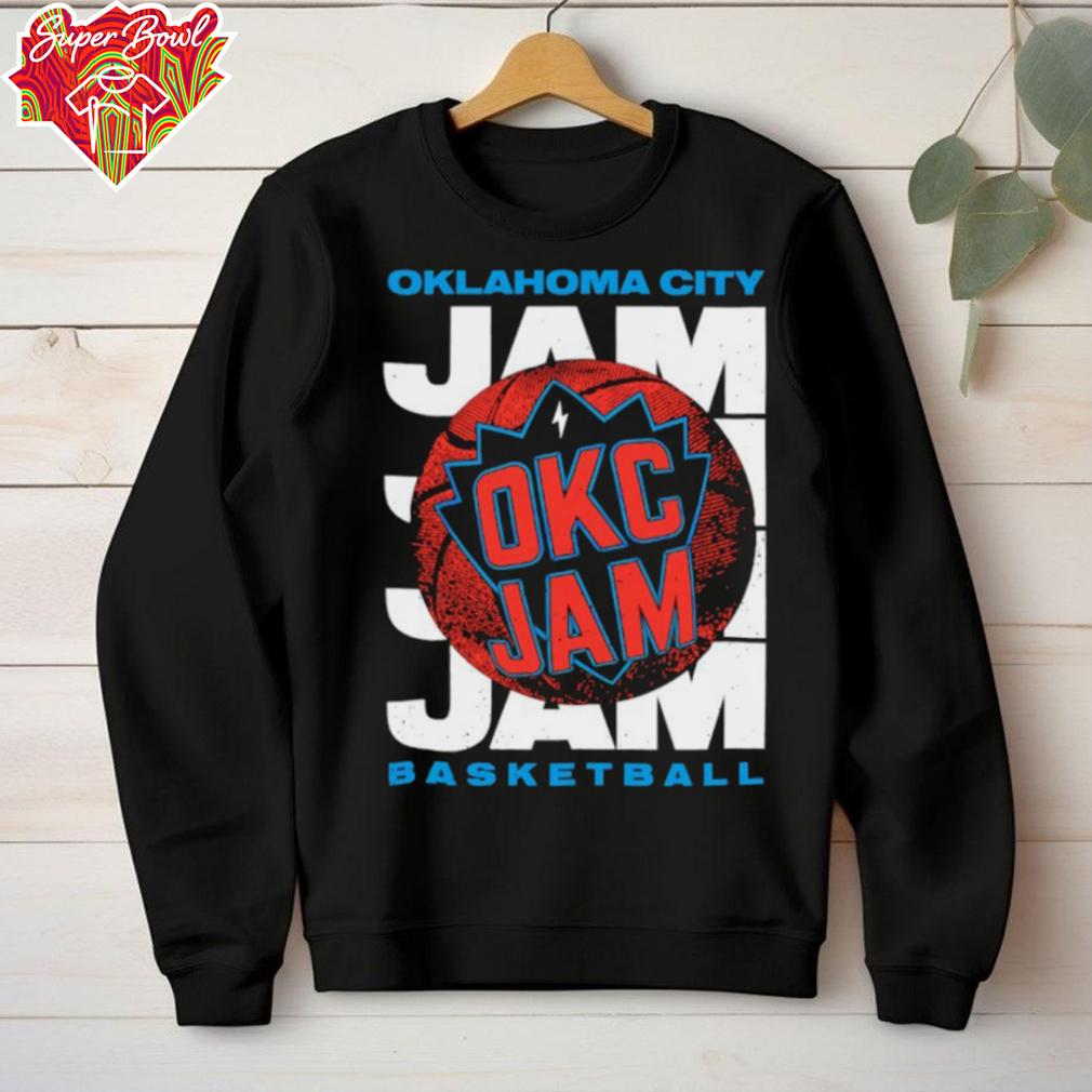 OKC JAM Oklahoma City Thunder Basketball shirt OKC JAM Oklahoma City Thunder Basketball shirt