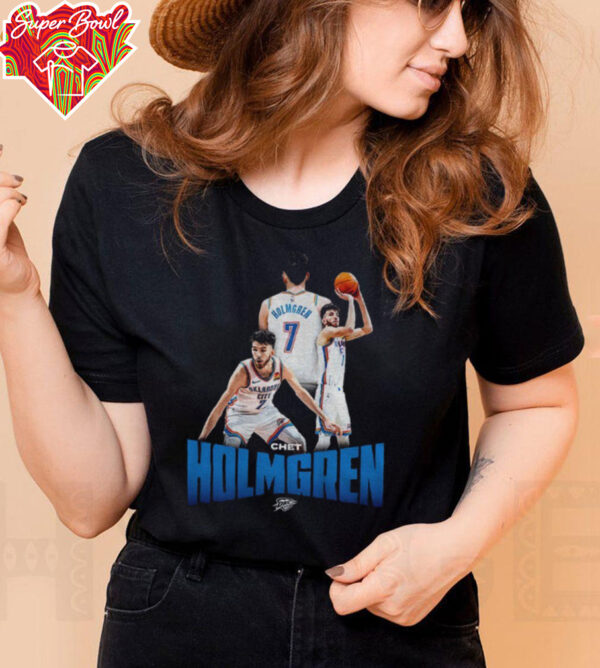 OKC Thunder Chet Holmgren Player NBA shirt