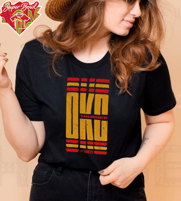 OKC Thunder Playoffs 2025 City Edition Game 1 NBA shirt