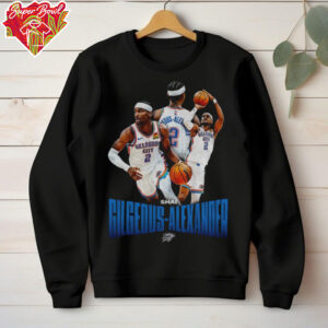 OKC Thunder Shai Gilgeous Alexander Player NBA shirt