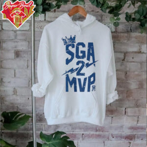 OKC Thunder Shai Gilgeous Alexander SGA 2 MVP 2025 NBA Playoff shirt