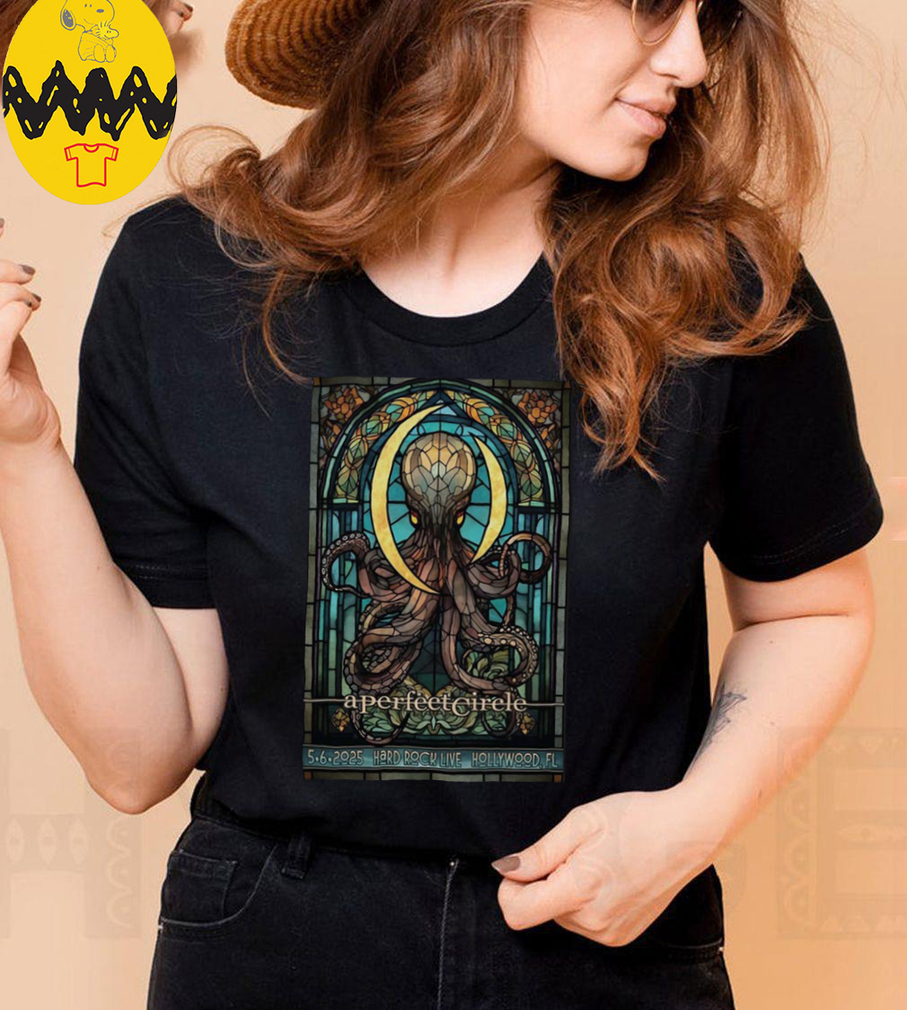 Official A Perfect Circle On May 6, 2025 In Hollywood, FL Tour Poster Shirt Official A Perfect Circle On May 6, 2025 In Hollywood, FL Tour Poster Shirt