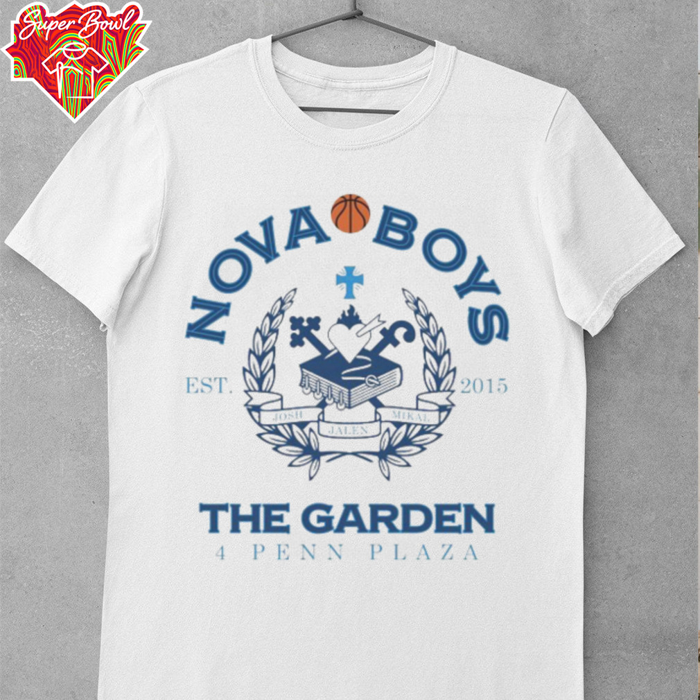 Official Josh Jalen Mikal Nova Boys Collegiate The Garden 4 Penn Plaza Est 2015 New York Knicks T shirts Official Josh Jalen Mikal Nova Boys Collegiate The Garden 4 Penn Plaza Est 2015 New York Knicks T shirts