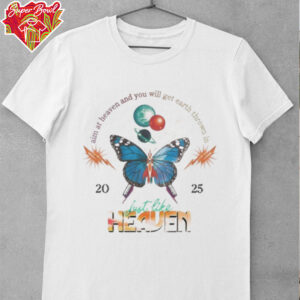 Official Just Like Heaven Celestial Butterfly Lineup shirt